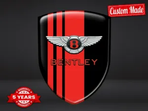 Bentley Fensteraufkleber Robust Modern Anpassbar Auto
